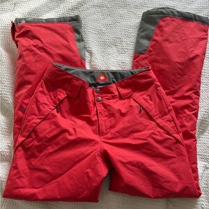 LIKE NEW coral Snowpants